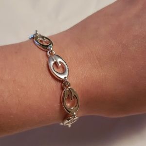 Guess bracelet silver tone